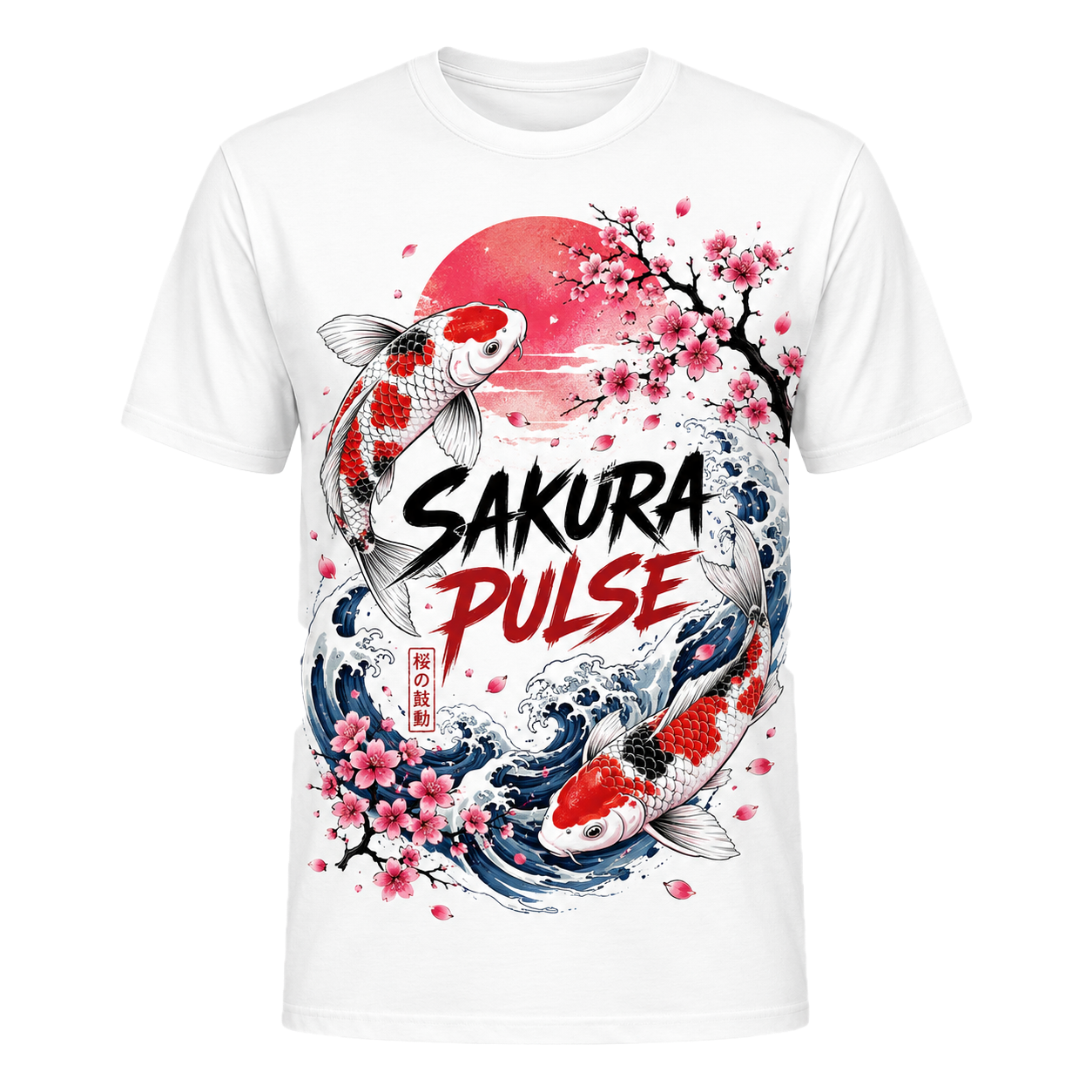 Sakura Pulse custom T-shirt template
