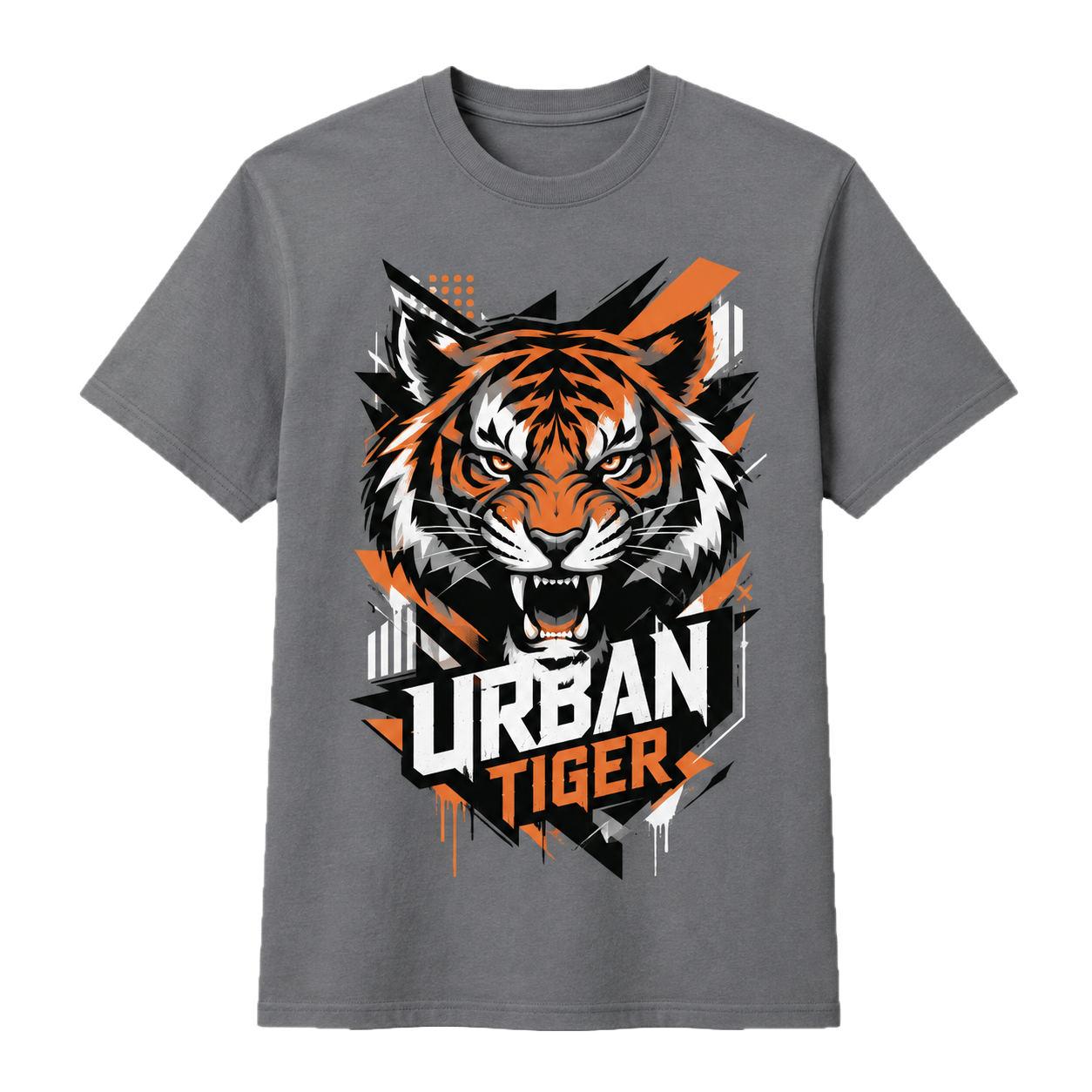 Urban Tiger custom T-shirt template
