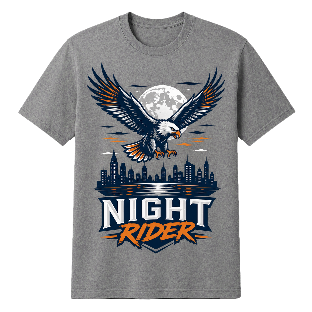 Night Rider custom T-shirt template